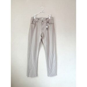 NWT! Swet Tailor Mens All-In Khaki Pant, Size 32x34